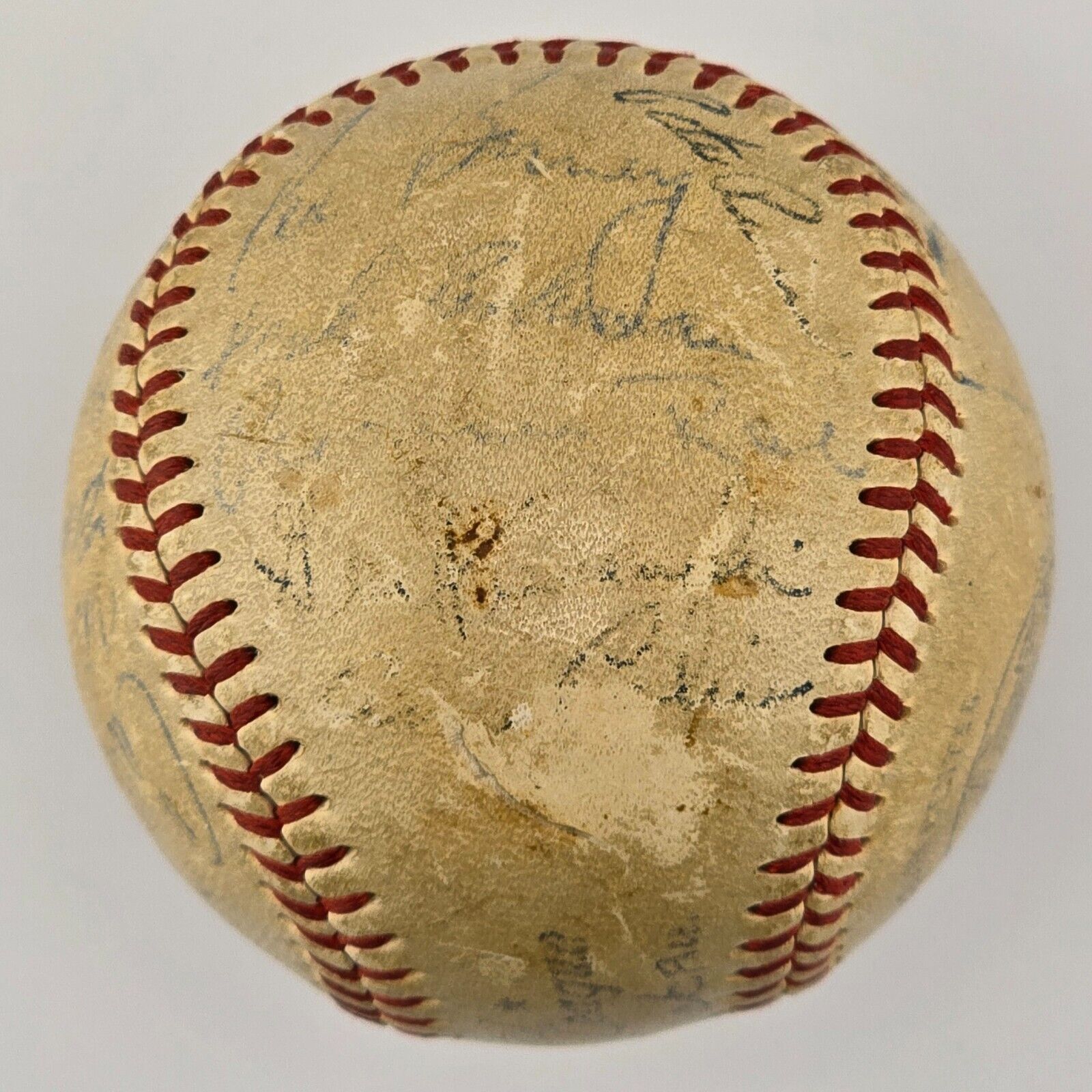 1948 Brooklyn Dodgers Signed Baseball. Jackie Robinson, Campanella. 26 Sigs. JSA