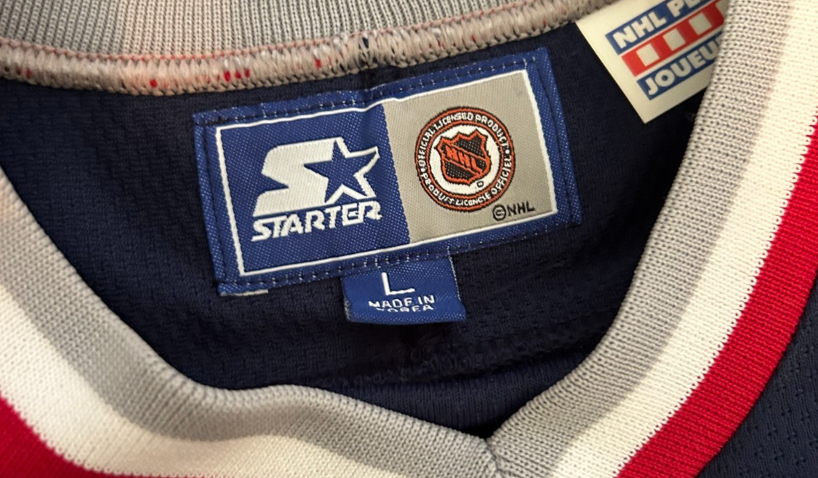 Wayne Gretzky NHL New York Rangers Starter Authentic Jersey Large Vintage Unused2