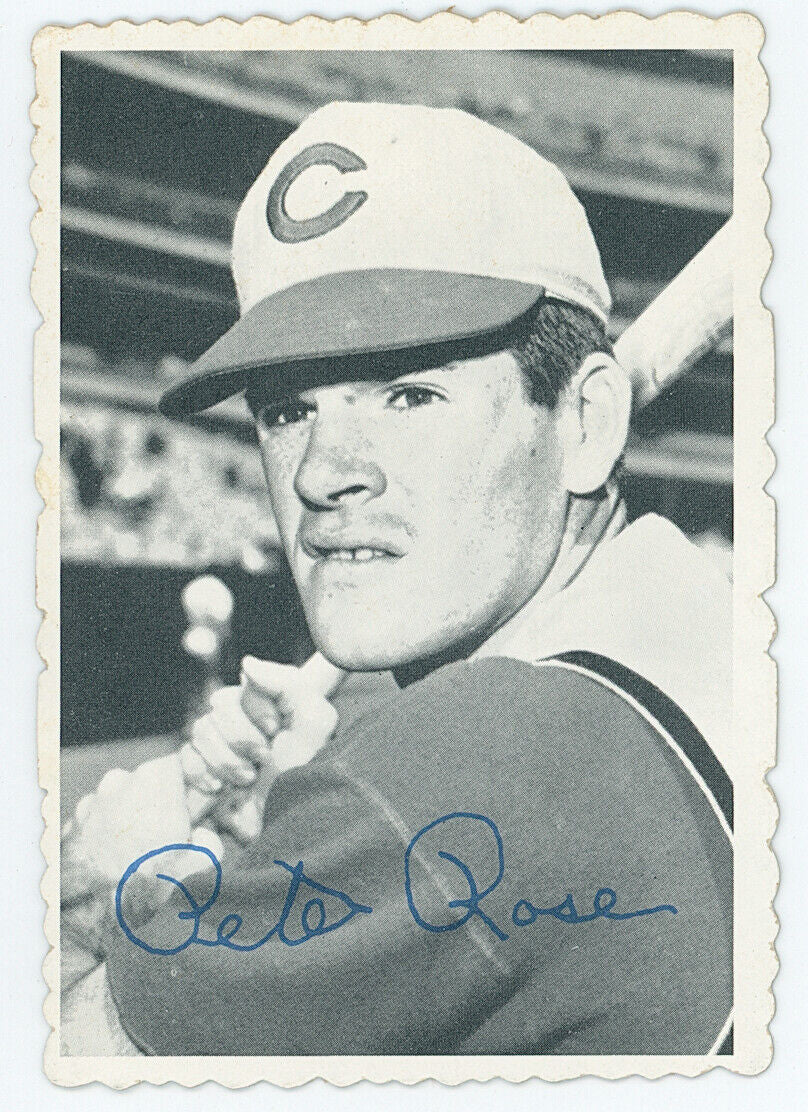 1969 Topps Deckle-Edge Pete Rose.