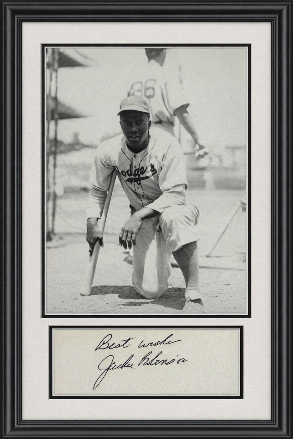 Jackie Robinson Signed & 