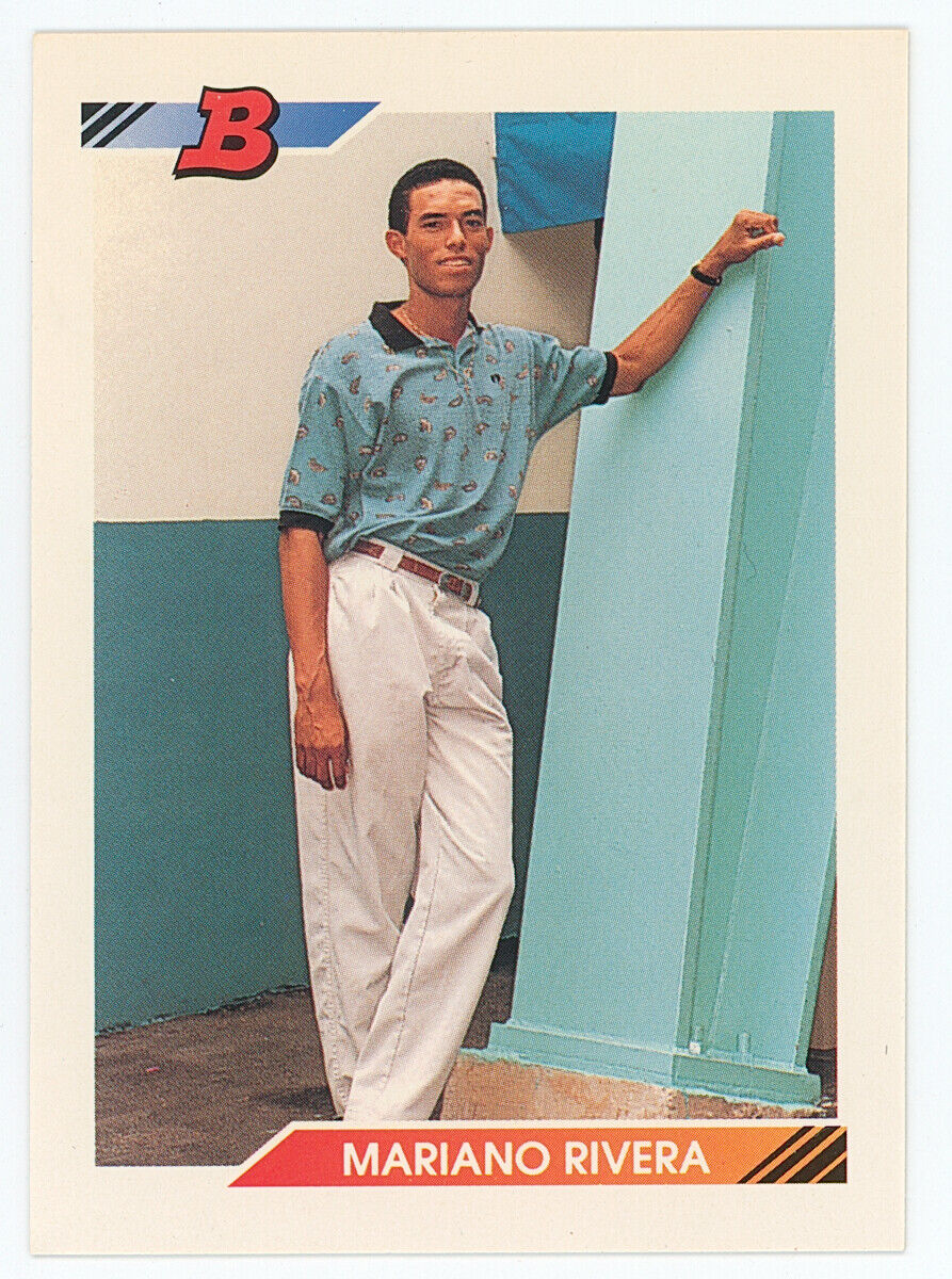 1992 Mariano rivera Bowman Rookie Card.