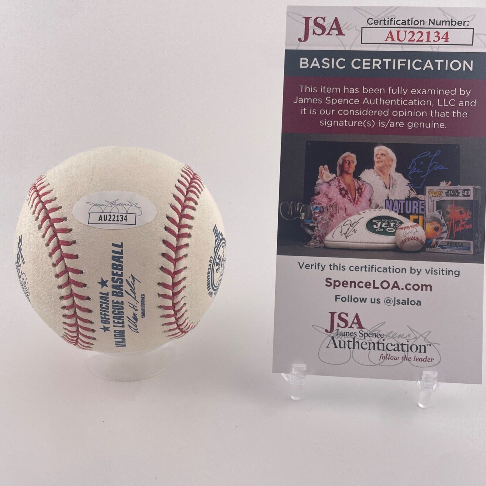 Mariano Rivera Signed Baseball. New York Yankees. JSA