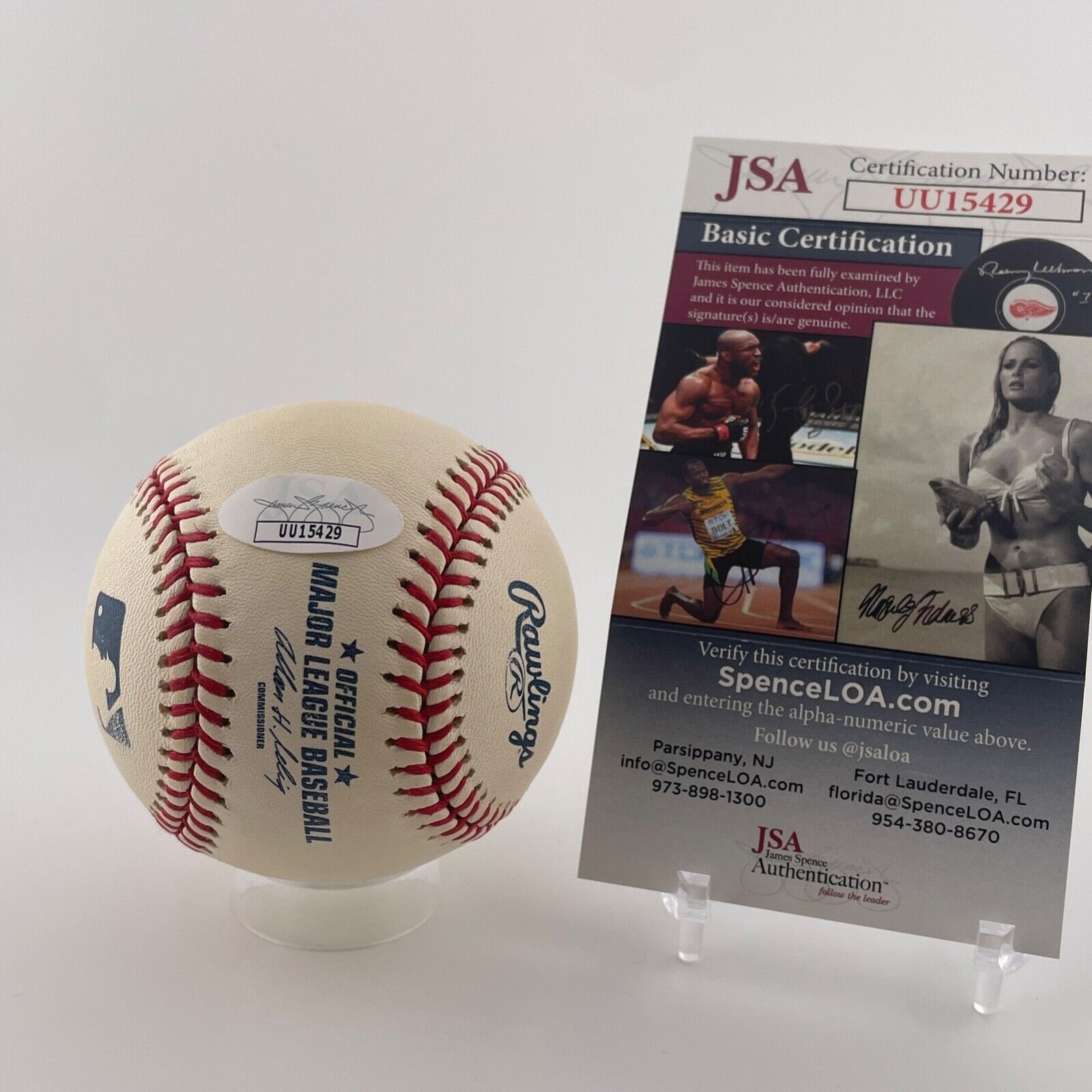 Bob Uecker Single Signed Baseball. JSA.