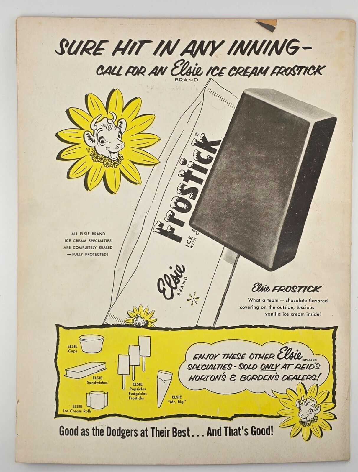 1955 Brooklyn Dodgers Yearbook. World Series Champs. Robinson, Snider & More