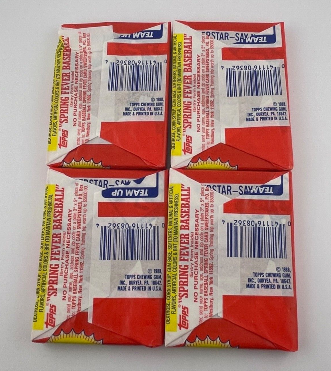 1988 Topps Baseball Sealed Wax Box. 36 Packs Unopened, New.