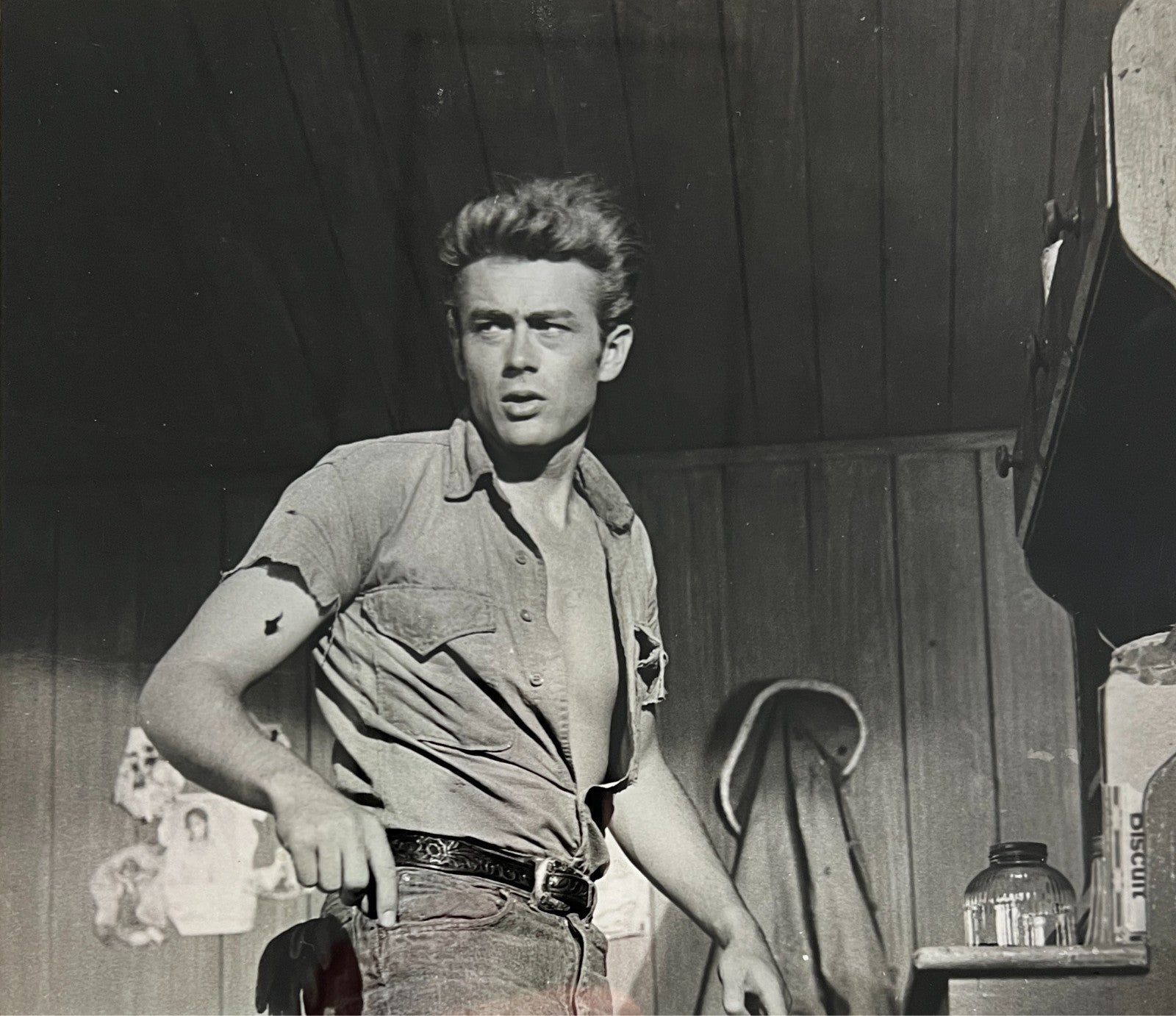 1956 James Dean, Giant. Warner Bros. Original Photo PSA Type 3.3