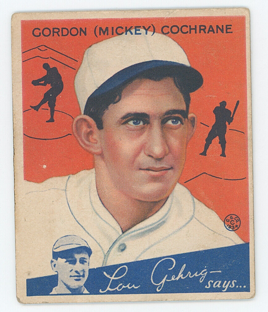 1934 Goudy Mickey Cochran.