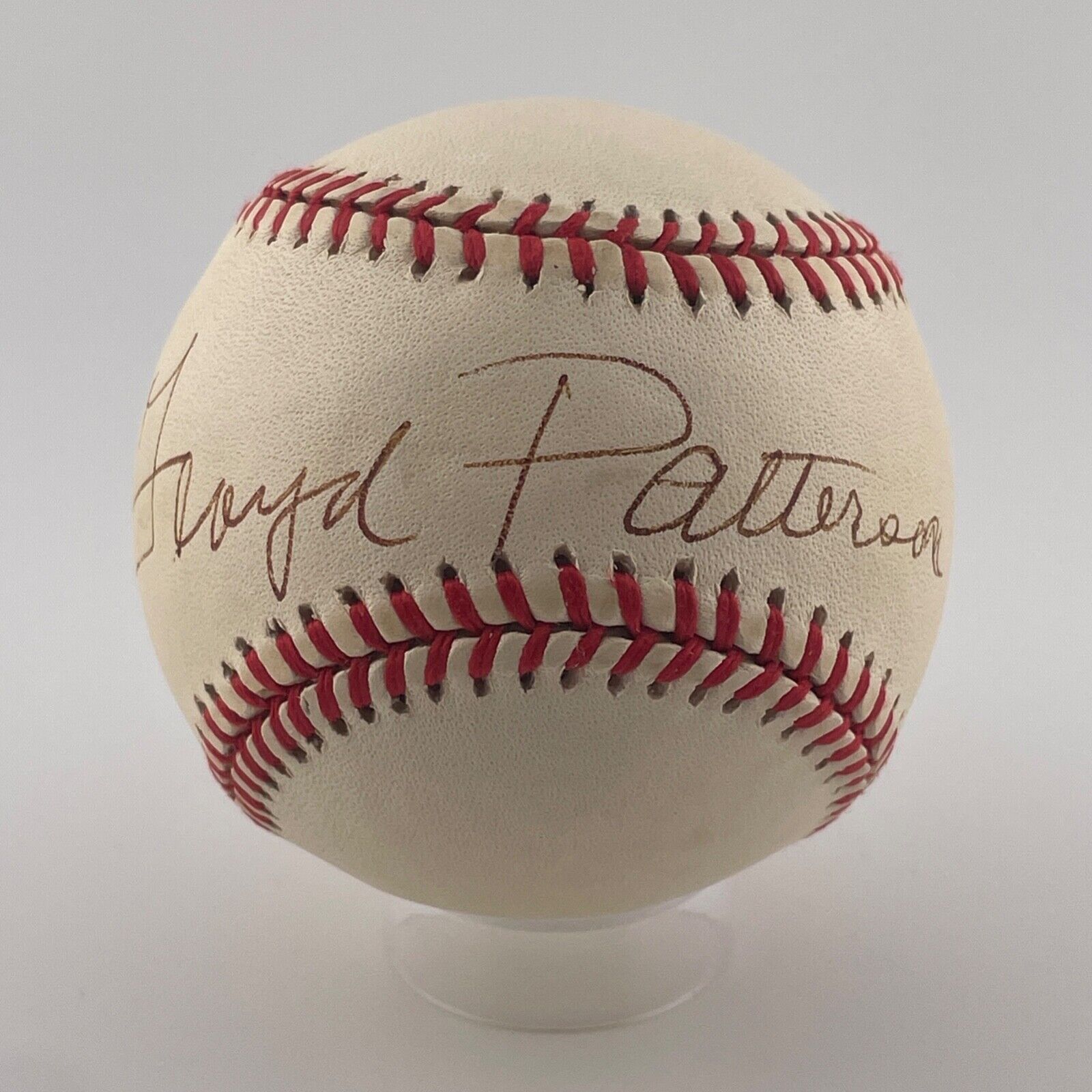 Floyd Patterson Signed Baseball. JSA