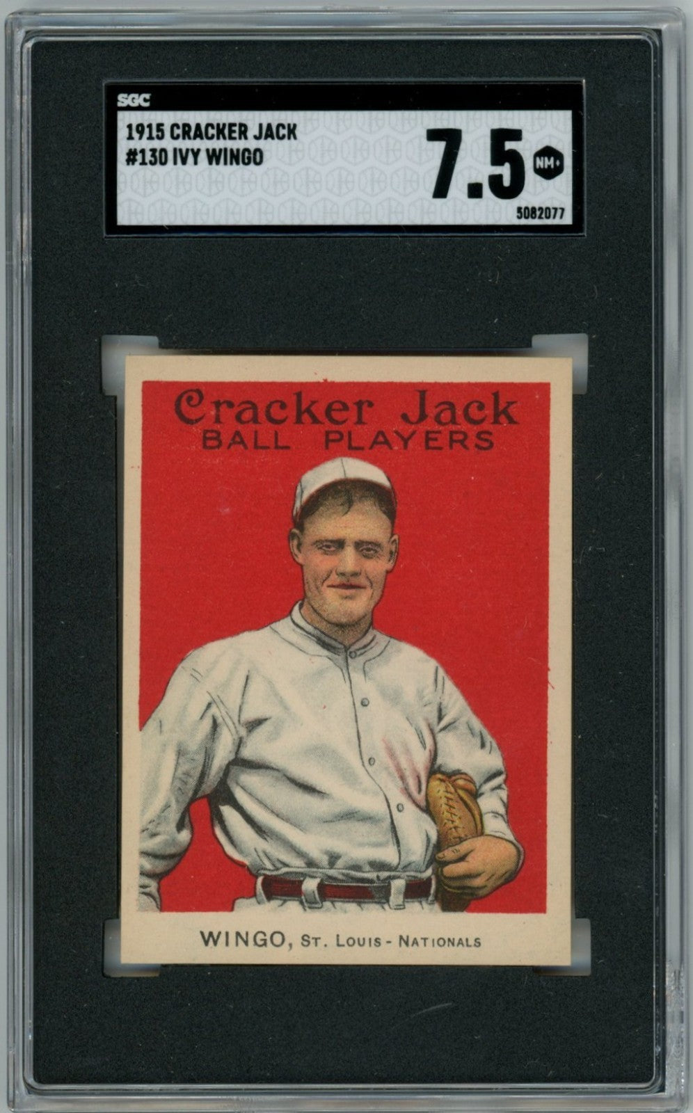 1915 Cracker Ivy Wingo SGC 7.50