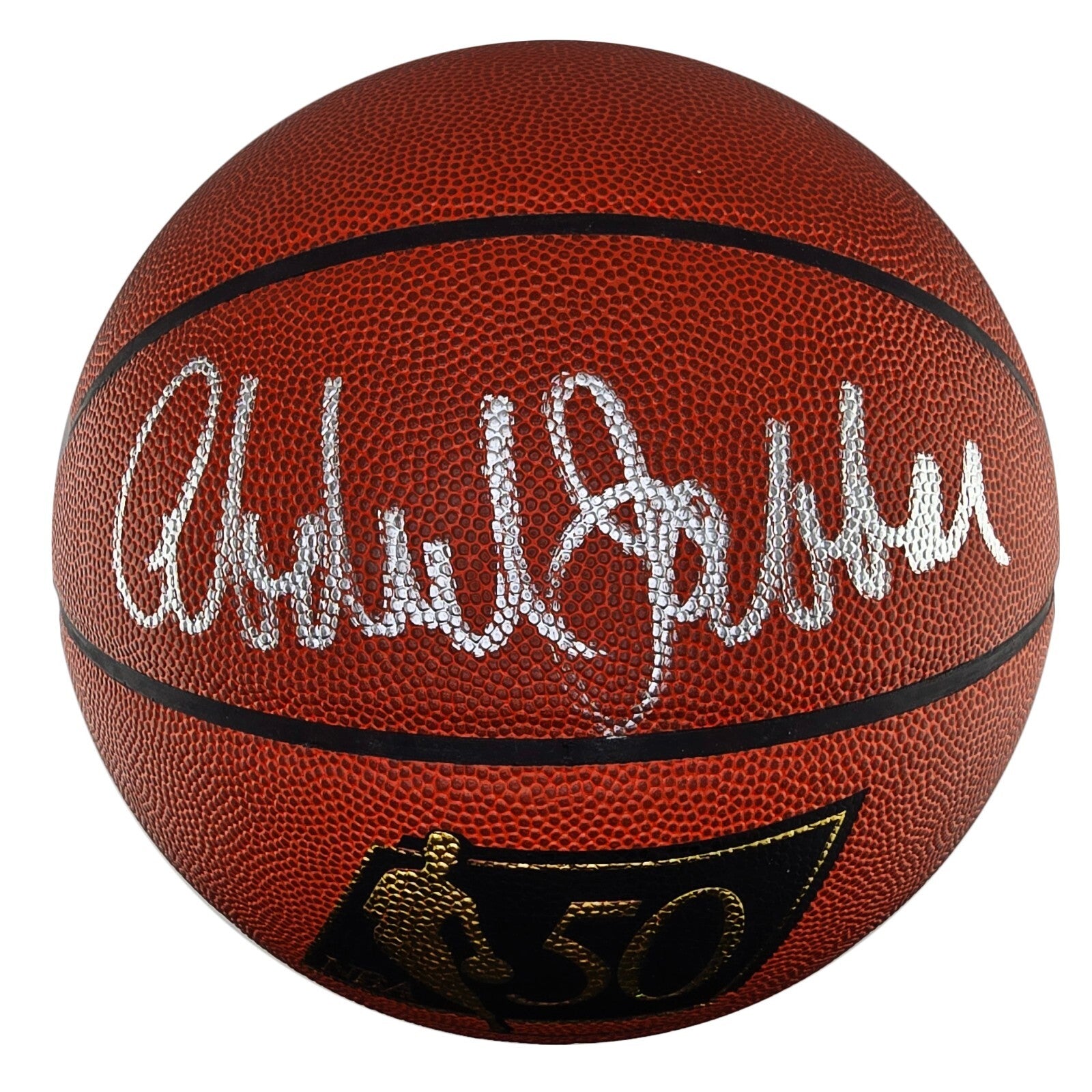 Kareem Abdul-Jabbar Signed Basketball. Hall of Famer. JSA COA0