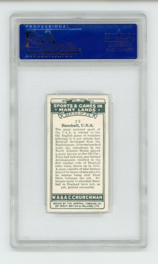 1929 Churchman Baseball, Babe Ruth