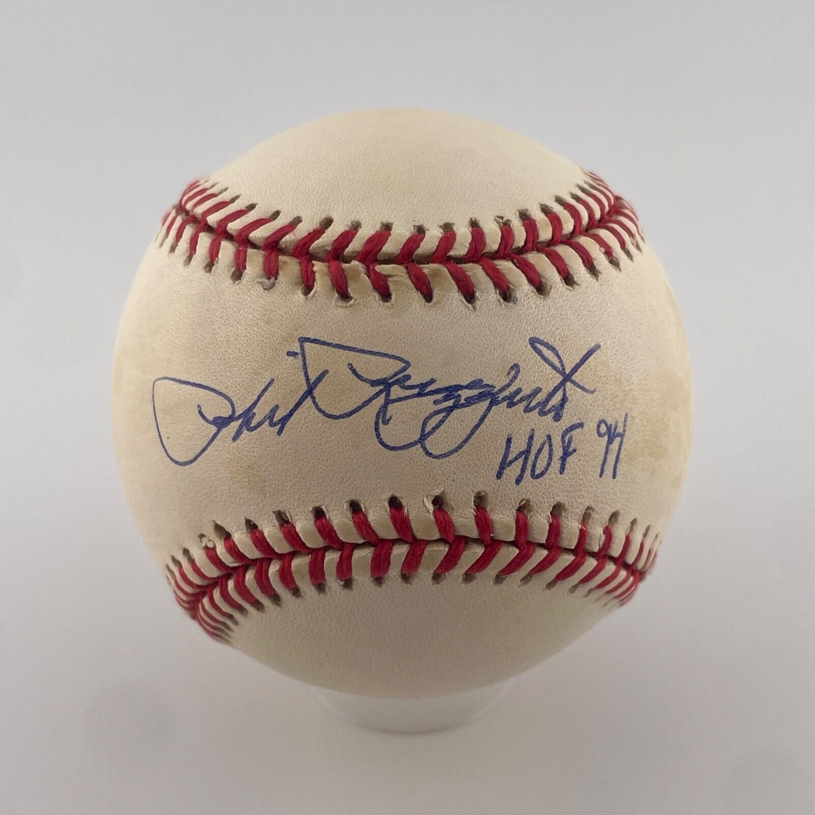 Phil Rizzuto Signed Inscribed Baseball. HOF 94. JSA.