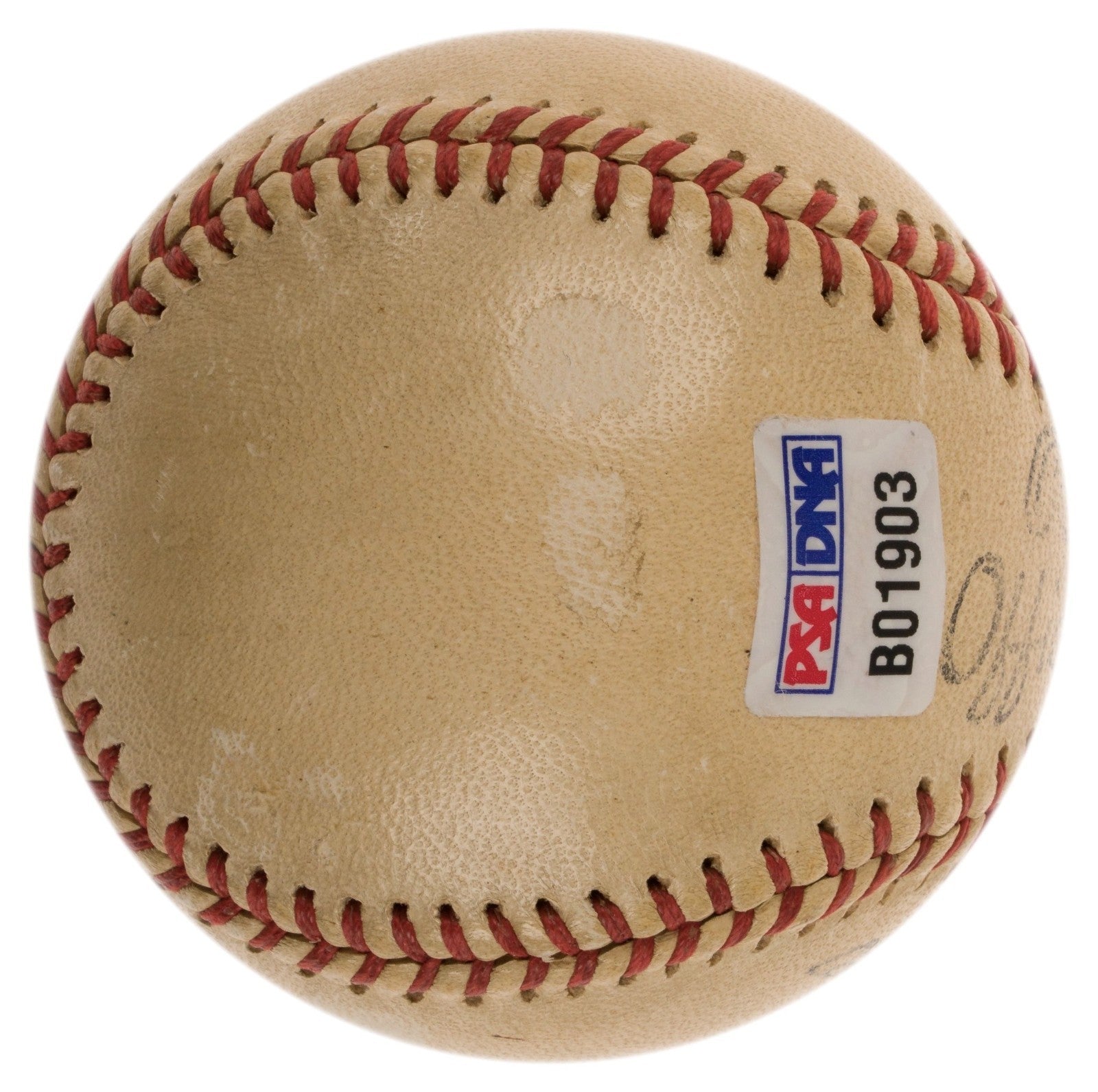 Tris Speaker Single Signed Baseball, Rare. PSA2