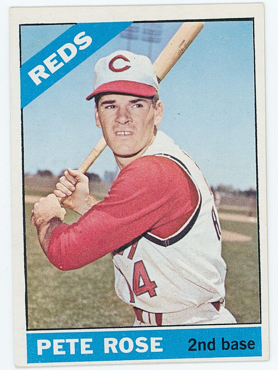 1966 Topps Pete Rose.