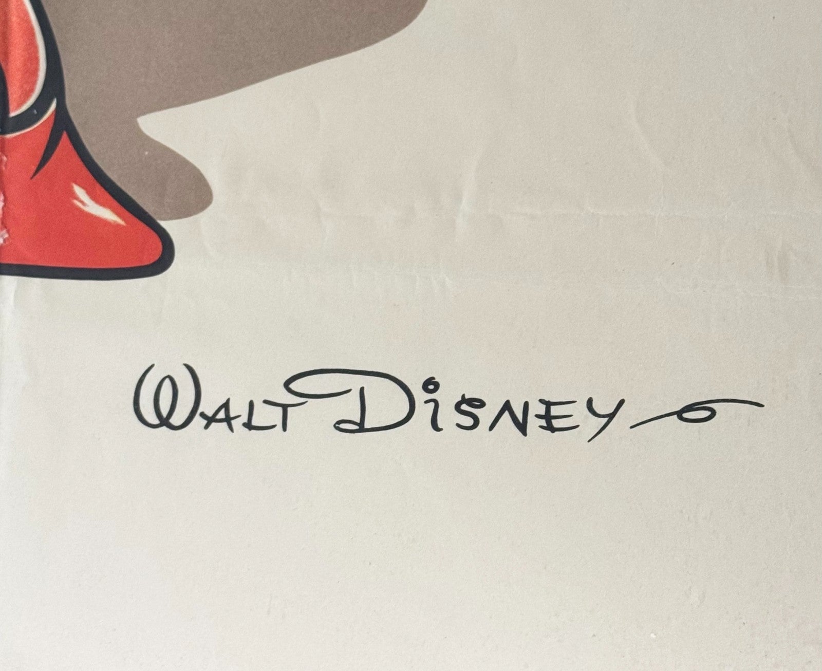 Original 1939 Walt Disney Productions Massive Minnie Mouse Poster. Unique2