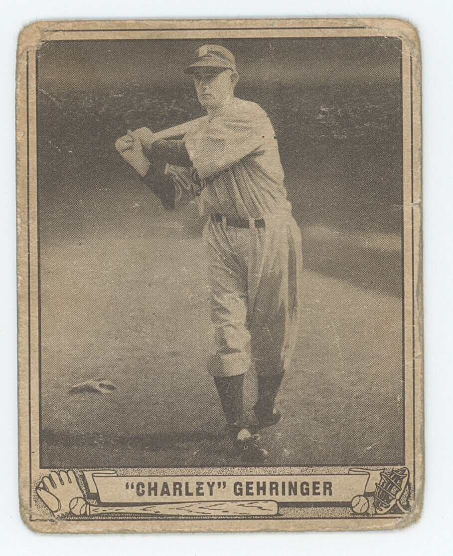 1940 Playball Charley Gehringer .