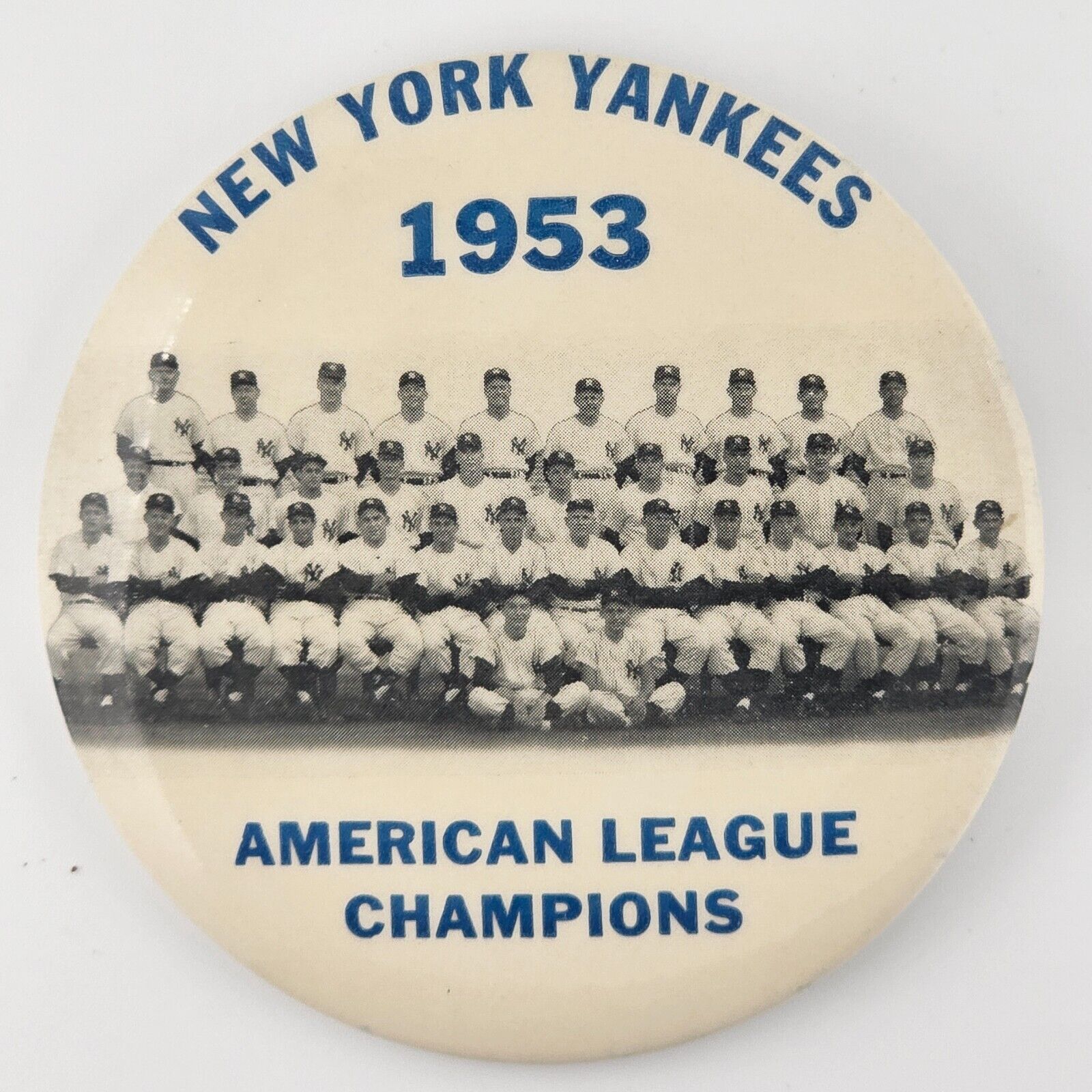 1953 New York Yankees Stadium Pin. World Series & American League Champions.