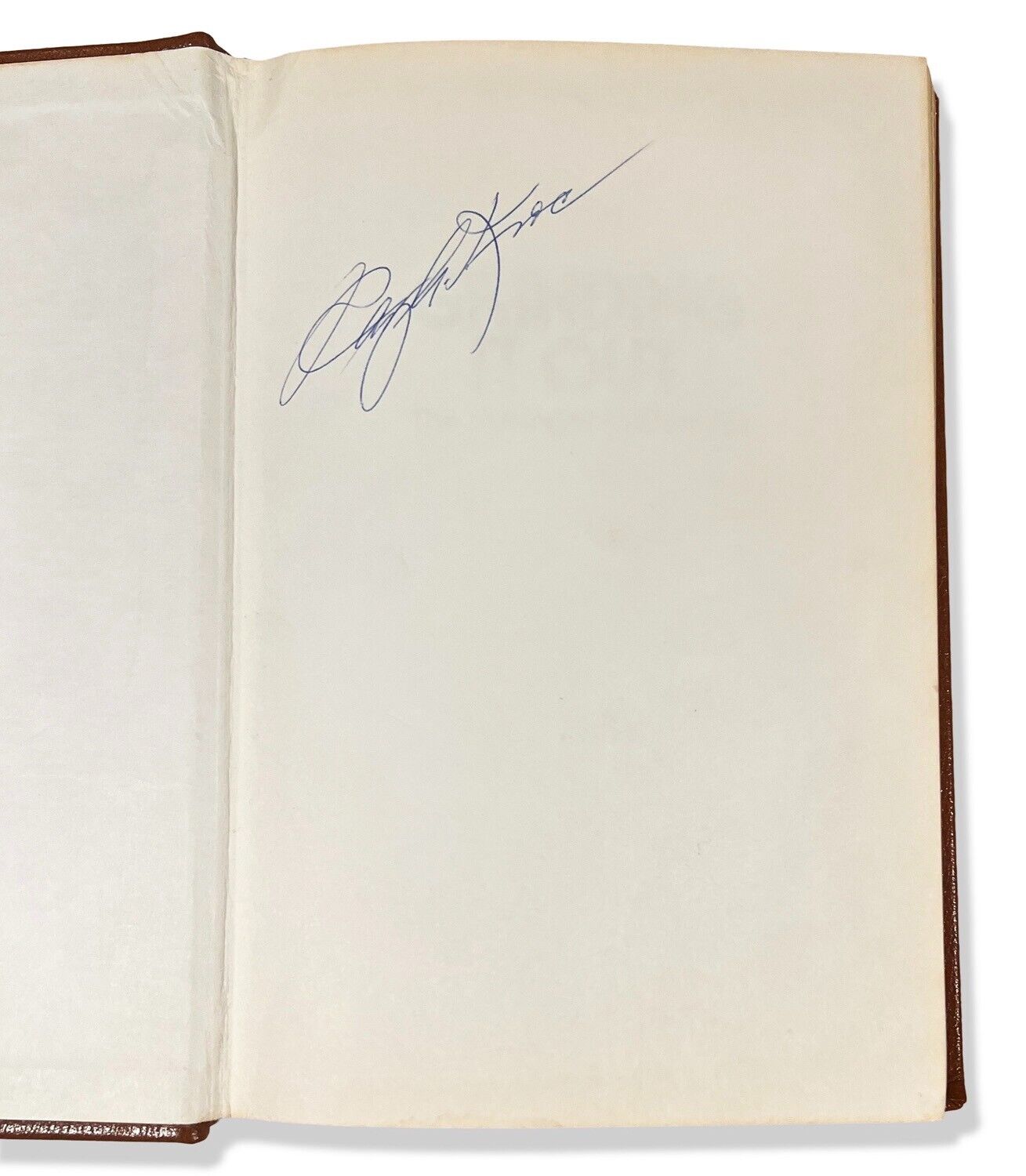 Ray Kroc Signed Autobiography Book Grinding It Out, 1977. McDonalds Founder. JSA