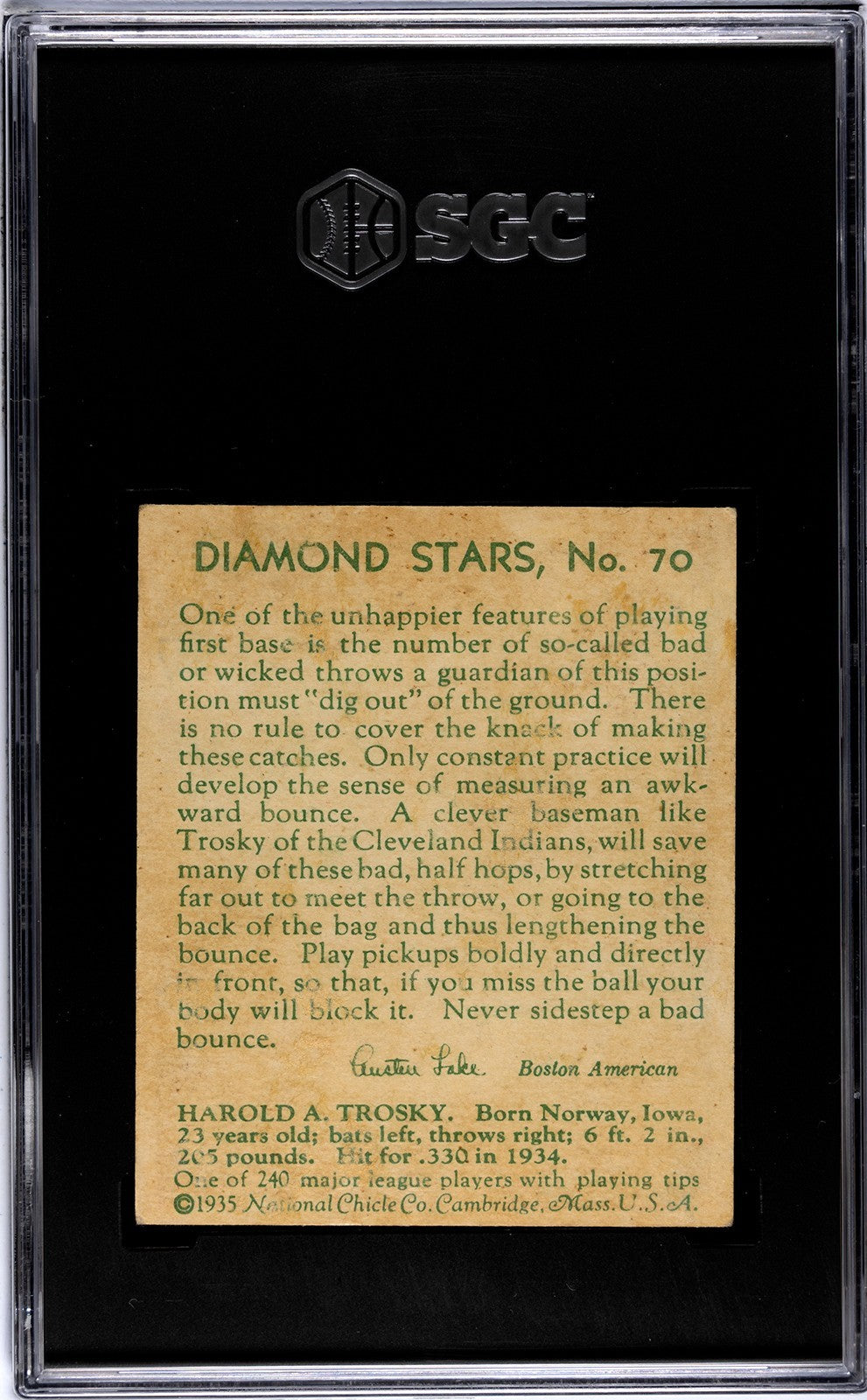 1934-36 Diamond Stars