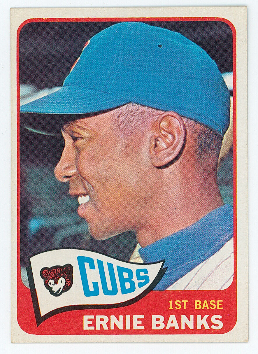 1965 Topps Ernie Banks.