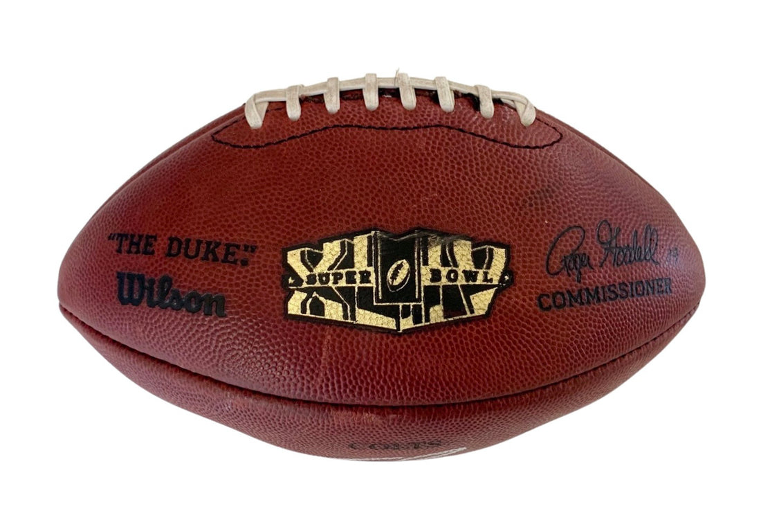 2010 Super Bowl XLIV Game Used Football Signed by SB MVP Drew Brees. PSA