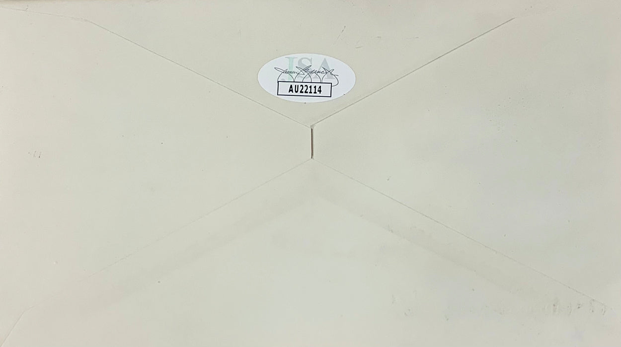 Jack Nicklaus Signed Autograph Display, 1977 Masters Augusta National. JSA