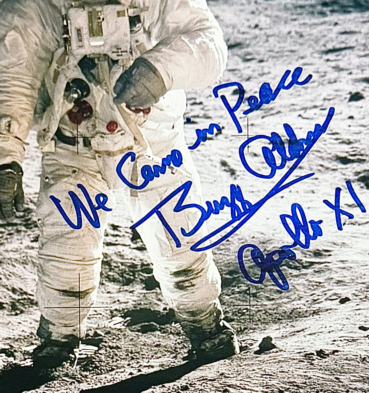 Buzz Aldrin Signed & Inscribed 8x10 Apollo 11 Photo. JSA