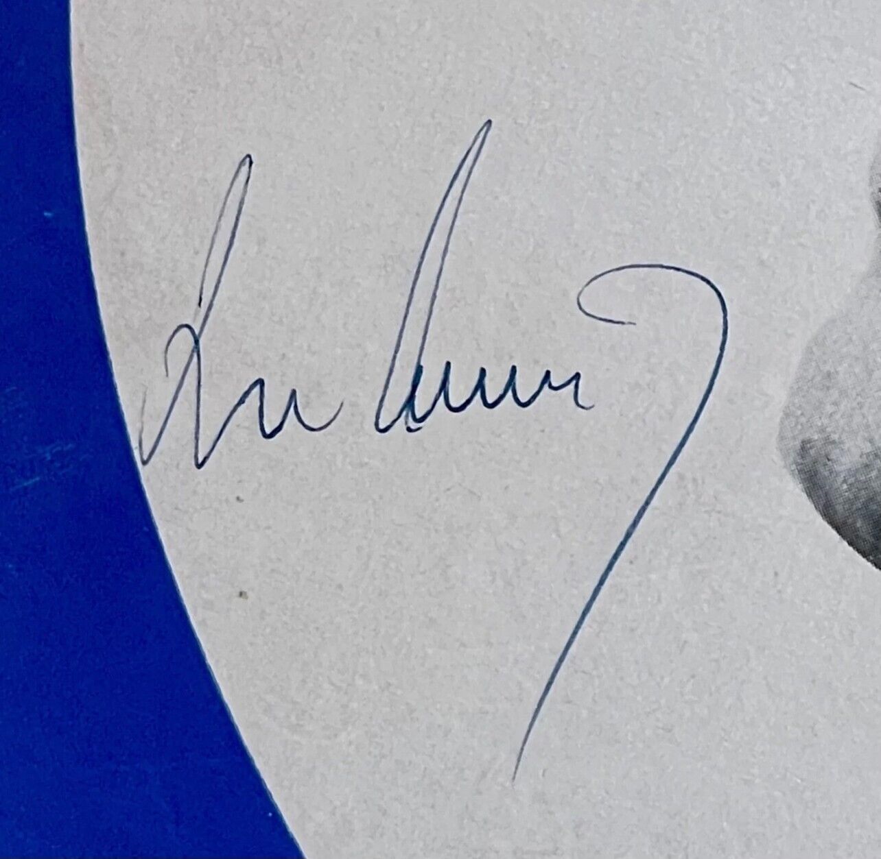 Original 1960 John F Kennedy JFK Signed Presidential Campaign Poster. Auto JSA