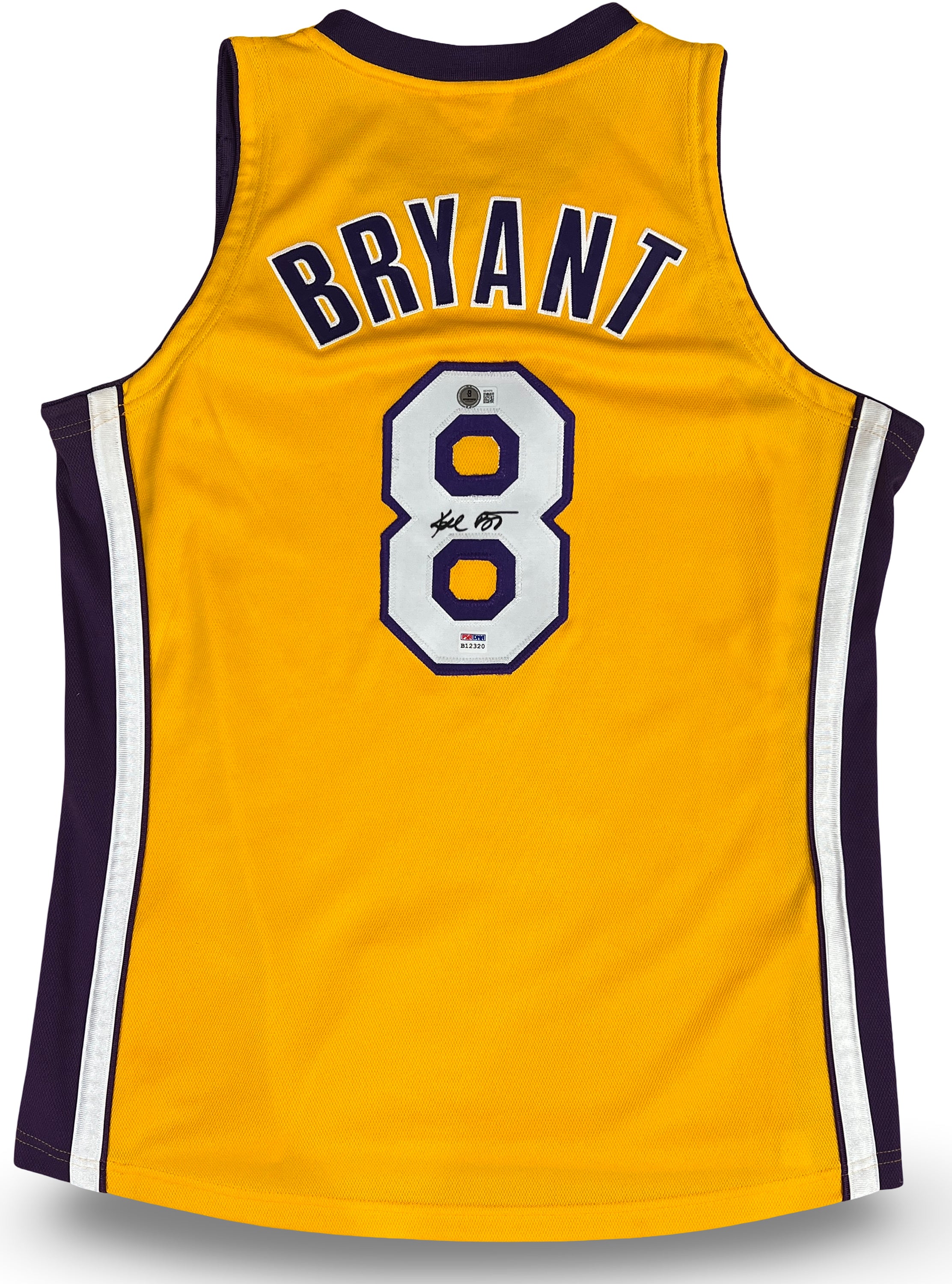 Kobe Bryant Signed 2000-01 Mitchell & Ness NBA Finals Jersey. Beckett & PSA