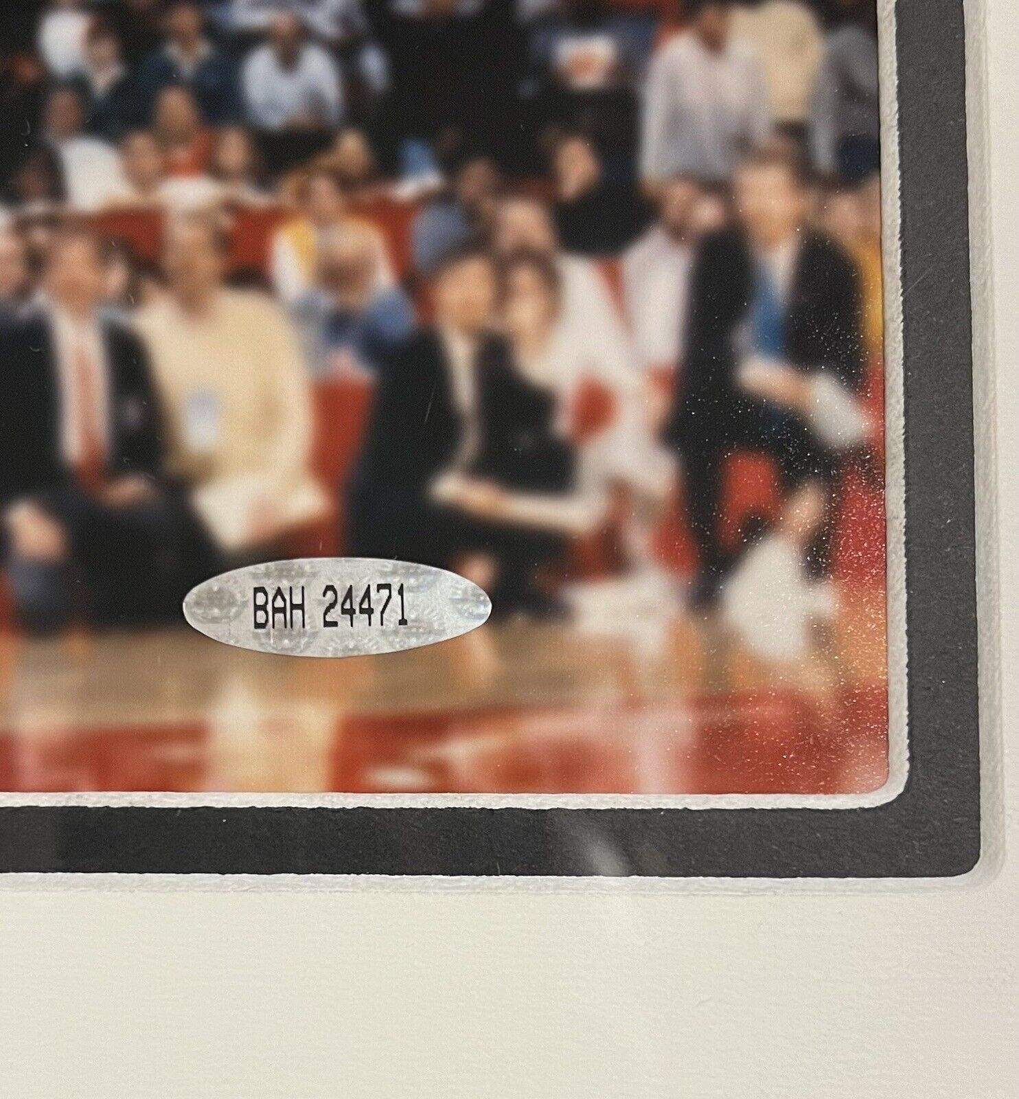 Michael Jordan 1985 Dunk Contest Gatorade Shot Signed 8x10 Photo. Upper Deck UDA