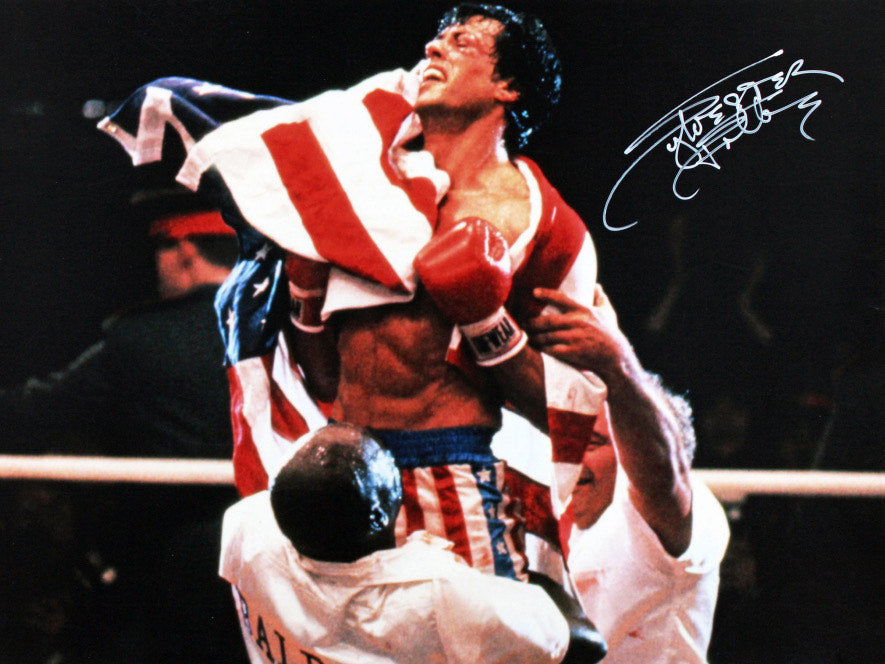 Sylvester Stallone, Rocky Signed Photo