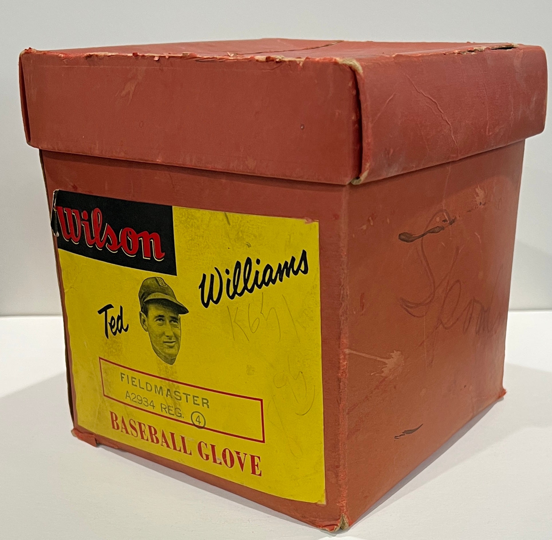 1940 Ted Williams Wilson Pro Model Glove with Original Box. Outstanding Condition