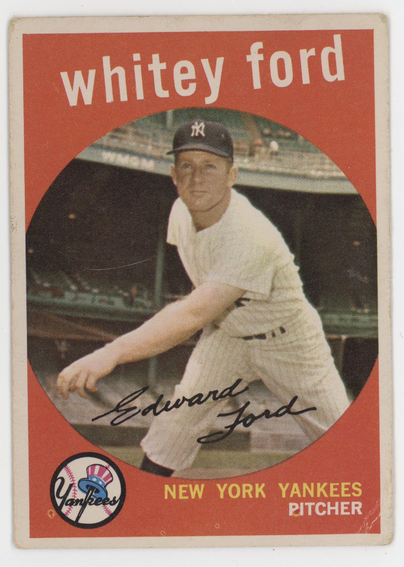 Whitey Ford 1959 Topps.