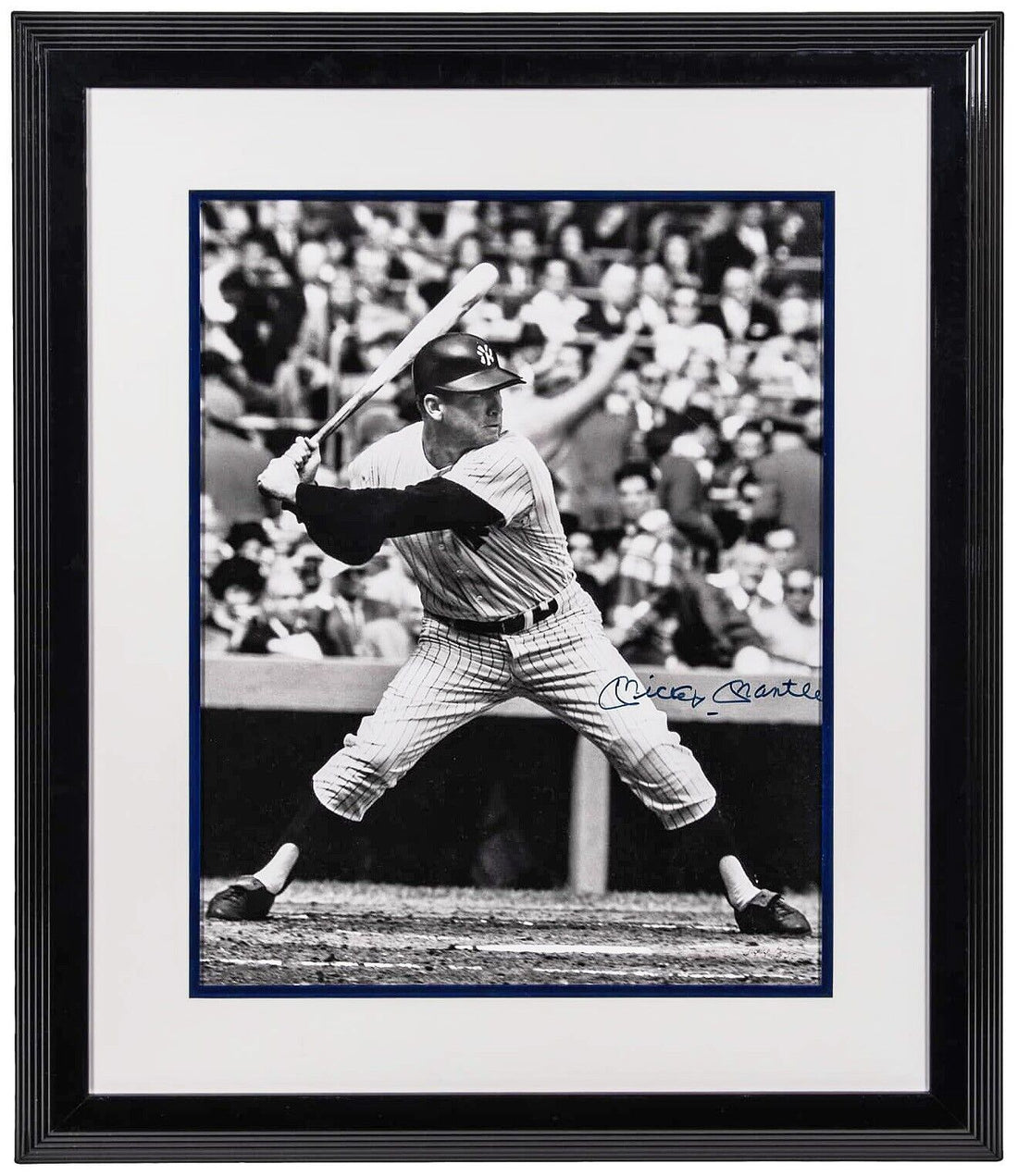 Mickey Mantle Signed 16x20 Photo, New York Yankees Limited Edition 536. Auto PSA