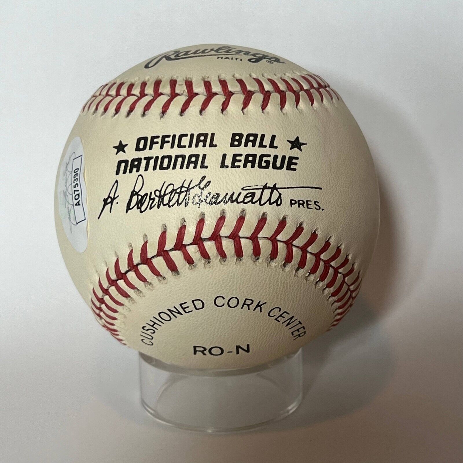 Willie McCovey Signed Autograph Baseball San Francisco Giants. JSA signature.