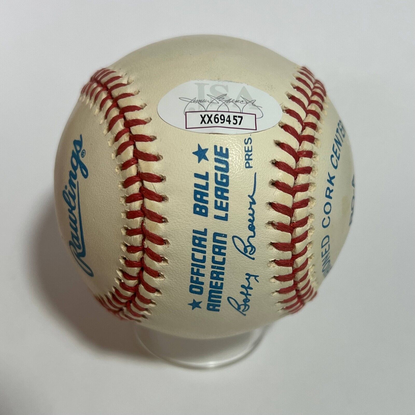 Joe DiMaggio Single Signed Autograph Baseball New York Yankees JSA signature