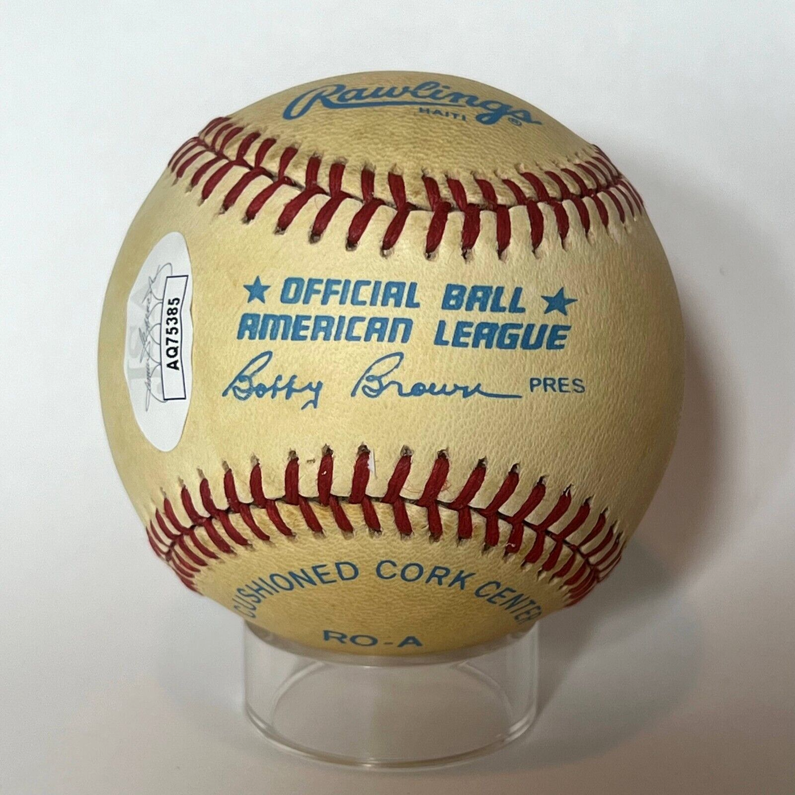 Frank Robinson Single Signed Autograph Baseball. Baltimore Orioles JSA signature