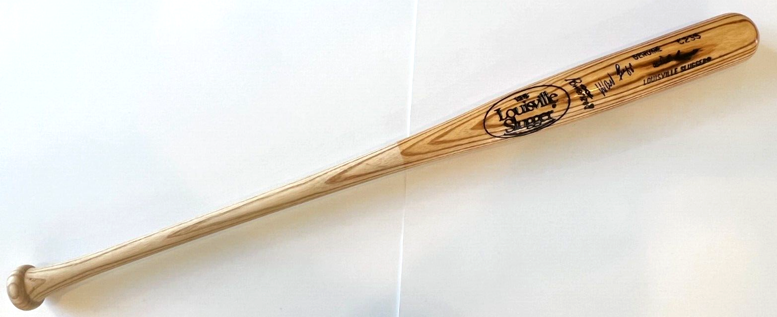 Wade Boggs Signed Baseball Bat Louisville Slugger Auto Autograph JSA