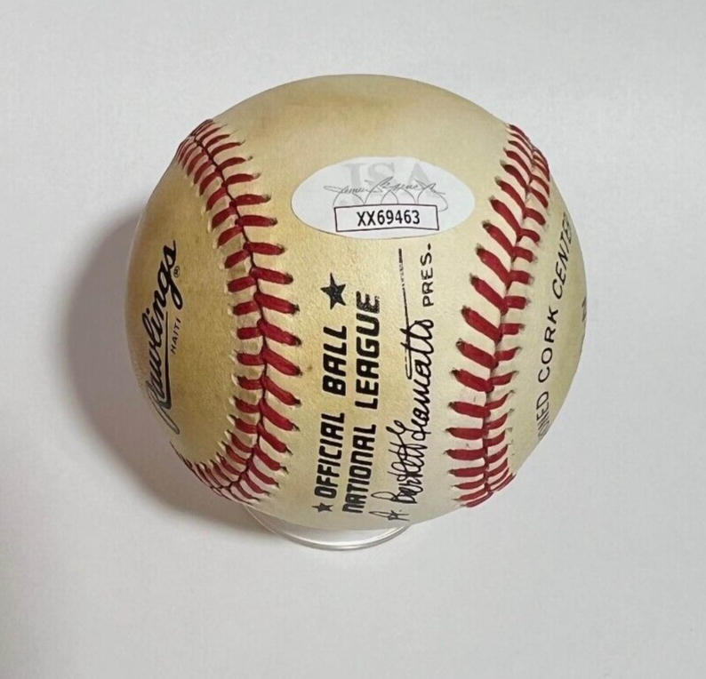 Don Drysdale Single Signed Autograph Baseball Los Angeles Dodgers JSA signature