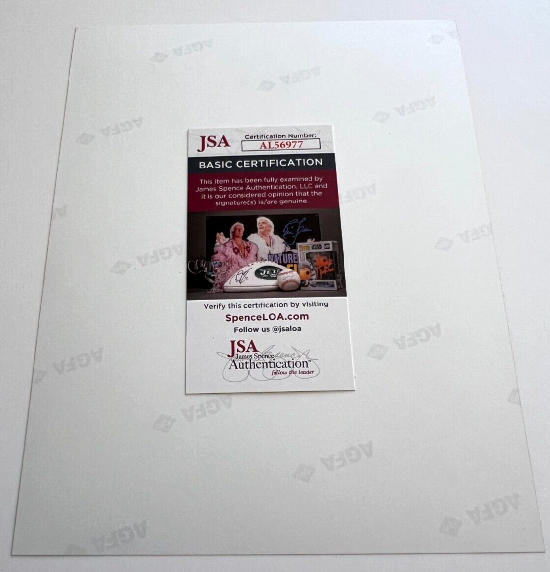 Walt Frazier Signed 8 x 10 Photo New York Knicks Auto Autograph JSA COA