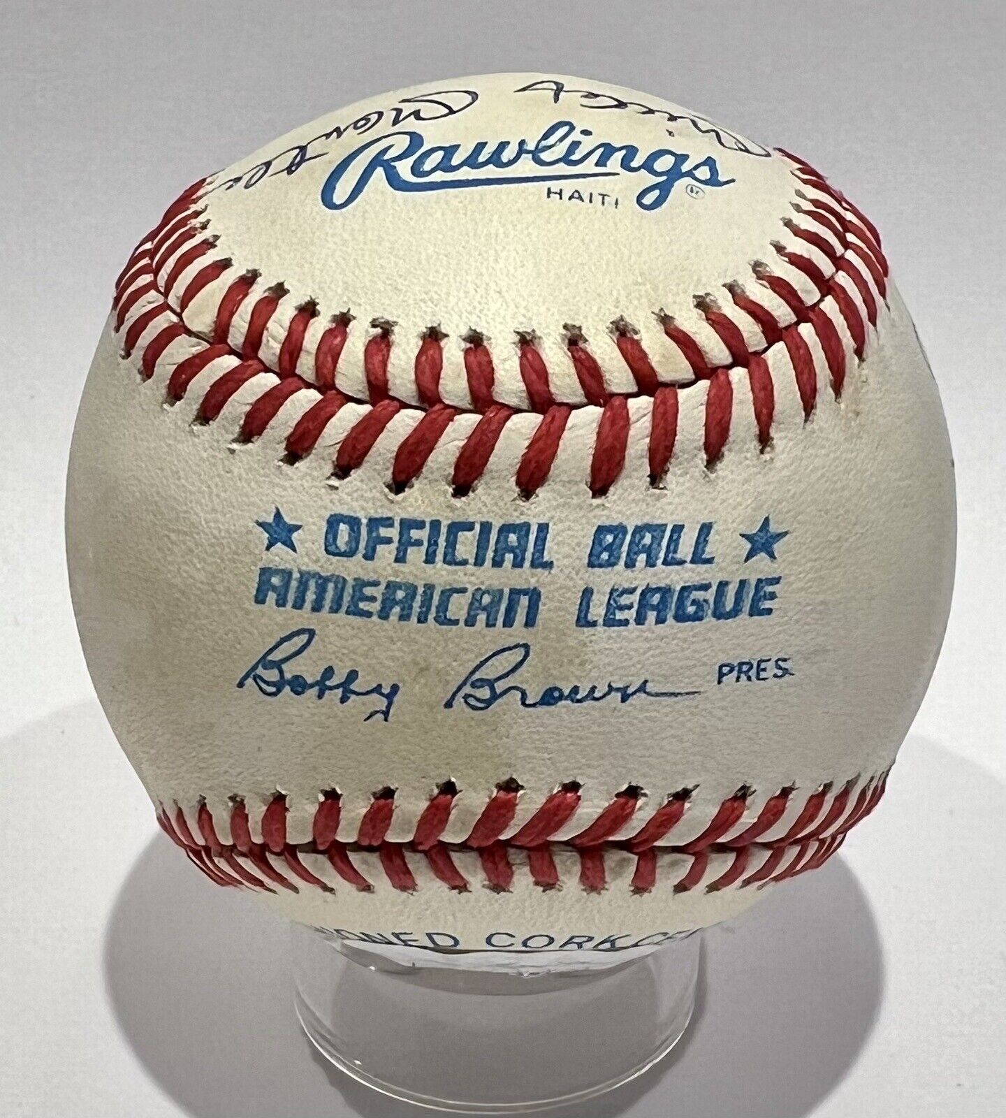 Mickey Mantle Ted Williams Signed Baseball Triple Crown Yastrzemski Robinson JSA