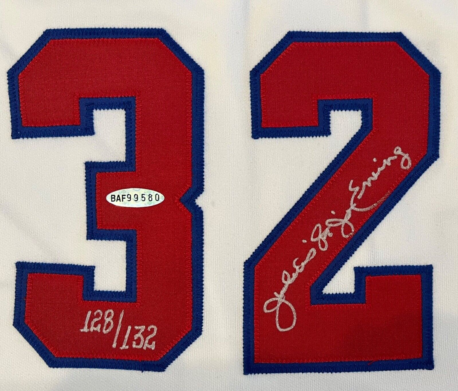 Julius Erving Dr. J Signed Virginia Squires ABA Jersey Mitchell Ness 1972-73 UDA