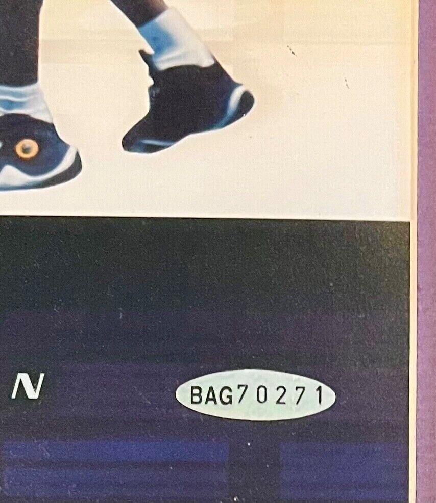 Rookie Kobe Bryant Signed Photo, 1997 Slam Dunk Contest Champion. Upper Deck UDA