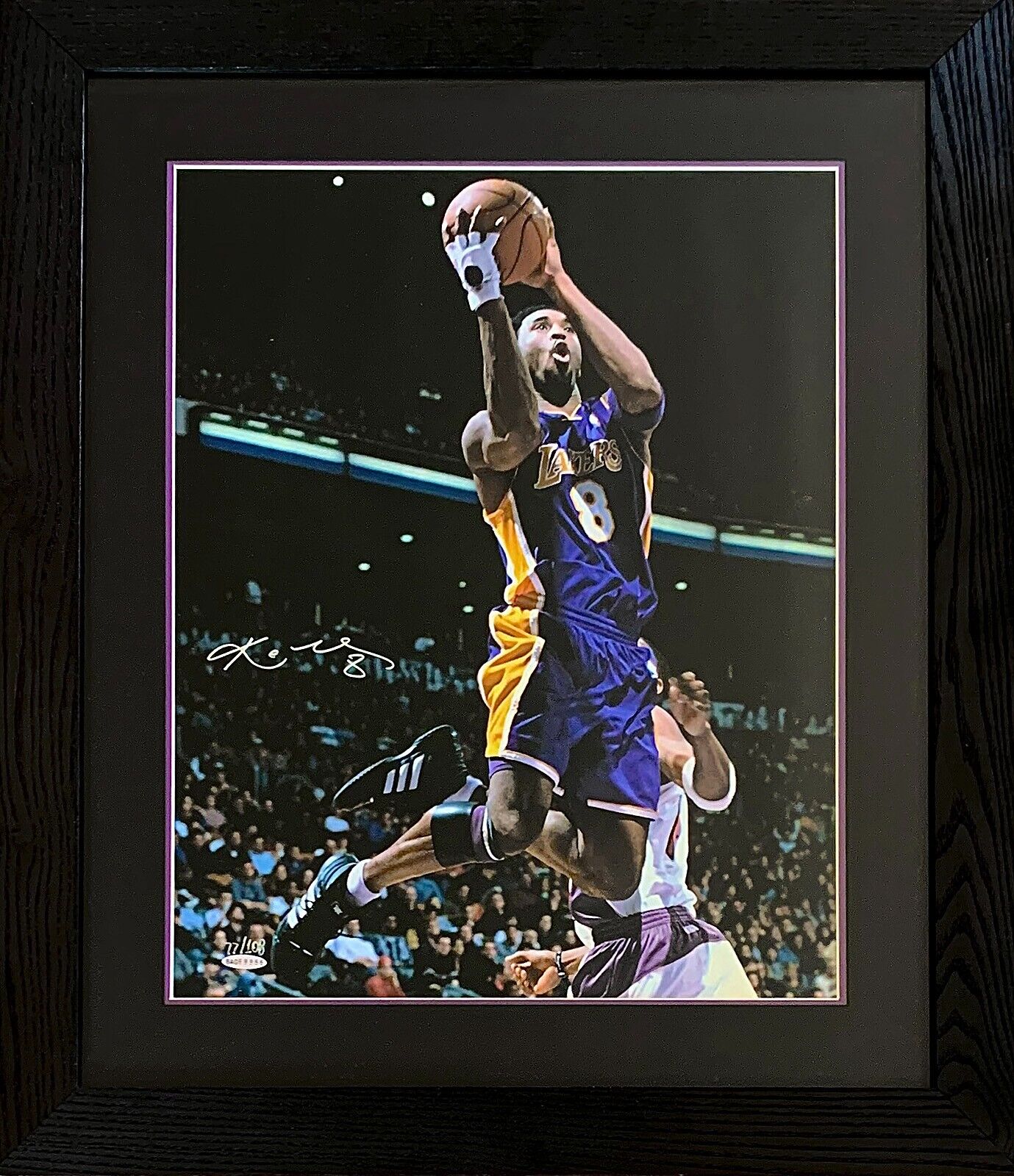 Kobe Bryant Signed 16x20 Photo, Limited Edition /108. Auto Upper Deck UDA