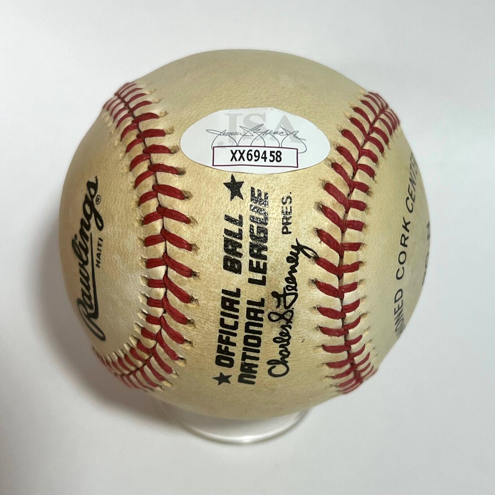 Willie Mays Single Signed Autograph Baseball. San Francisco Giants JSA signature