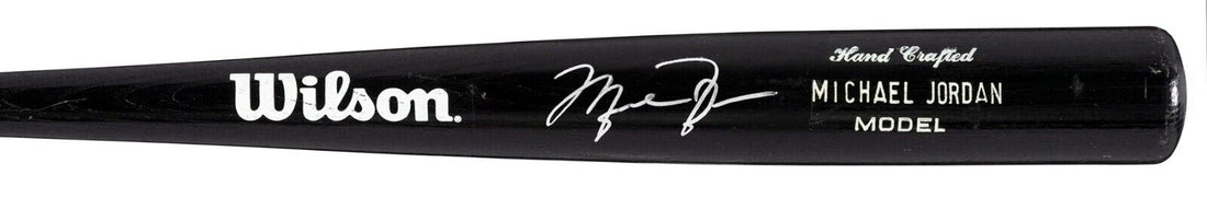 Rare Michael Jordan Signed Wilson Pro Model Baseball Bat. Auto PSA
