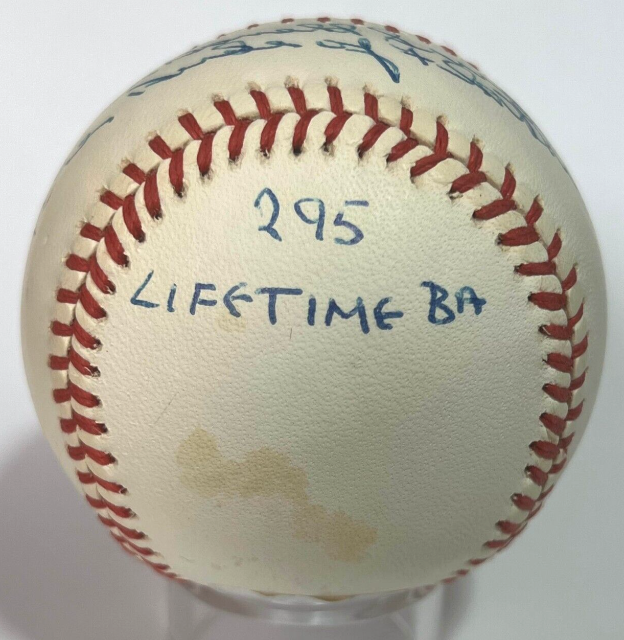 Duke Snider Full Name HOF Inscribed Signed Autograph Baseball. JSA signature