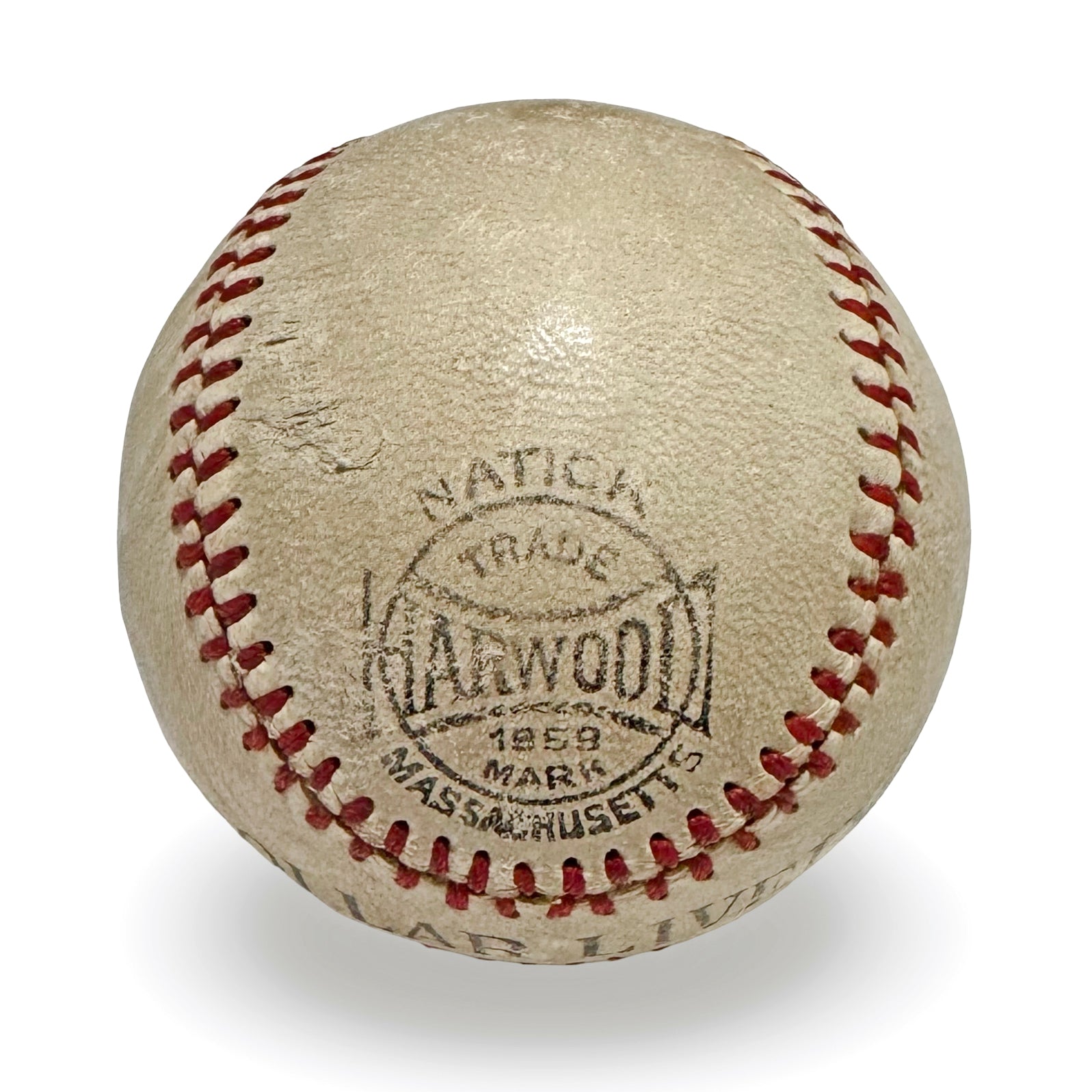 Babe Ruth Single Signed Baseball, 1928 Barnstorming Tour Autograph. JSA