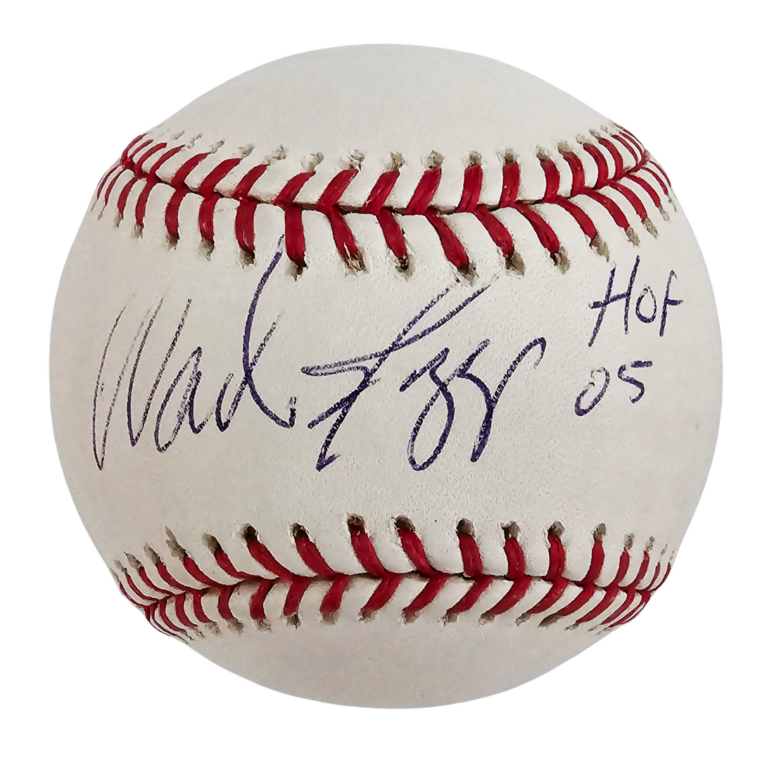 Wade Boggs Signed and Inscribed Ball. JSA