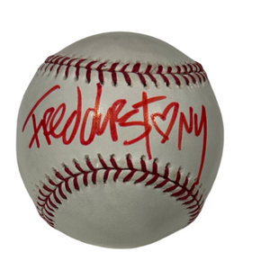 Fred Durst Limp Bizkit Signed Baseball. Love NY. PSA